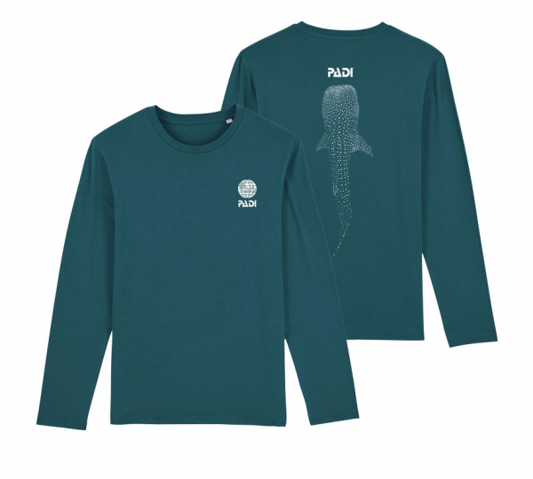퐁당닷컴,WHALE SHARK LONG SLEEVE T-SHITS(고래상어 긴팔 티셔츠),,패디,수영 > 래쉬가드, 보드숏 > 티셔츠