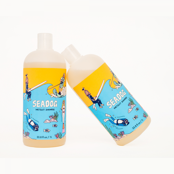퐁당닷컴,씨독 웻슈트 샴푸 Sea Dog Wetsuit Shampoo,국내제작 에코서트 인증 유기농 원재료, 비건 웻슈트 샴푸,씨독,FREEDIVING