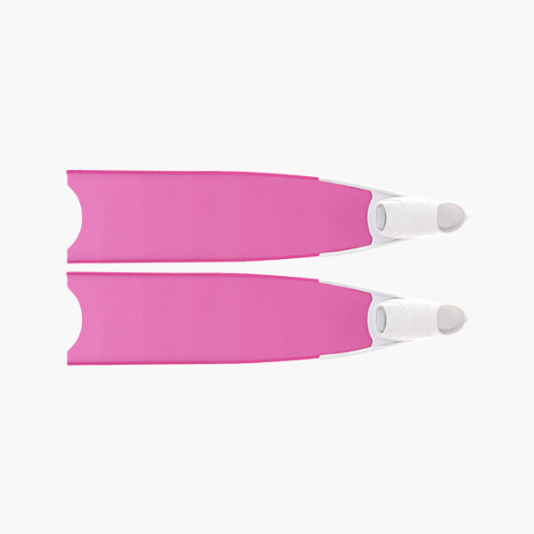 퐁당닷컴,핑크 아이스 바이핀 화이트 풋포켓, Pink Ice Bi-Fins White Foot Pockets,,리더핀,프리다이빙 > 오리발 > 유리섬유핀
