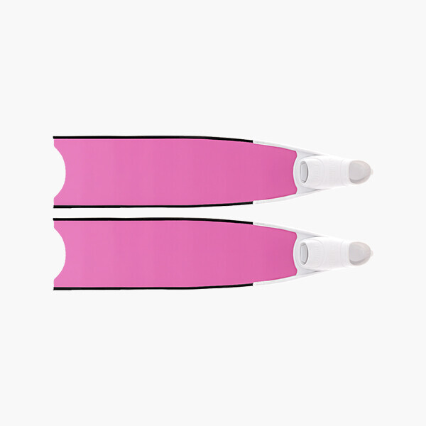 퐁당닷컴,핑크 아이스 바이핀 화이트 풋포켓, Pink Ice Bi-Fins White Foot Pockets,,리더핀,프리다이빙 > 오리발 > 유리섬유핀