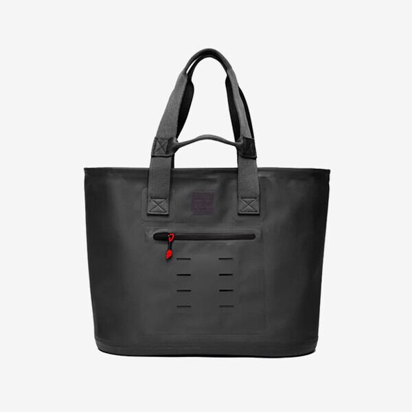 퐁당닷컴,워터푸르프 토트백 옵시디언 블랙, WATERPROOF TOTE BAG OBSIDIAN BLACK,영국 감성 프리미엄 브랜드,레드,서핑 > 어패럴 > 가방