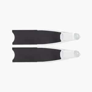 100% 퓨어카본 바이핀 롱윙 화이트 풋포켓, 100% Carbon Bi-Fins Long Wings White Foot Pockets