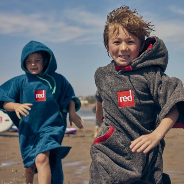 퐁당닷컴,레드 키즈 타월링 체인지 로브,영국 감성 프리미엄 레드, 포근하게 감싸주는 럭셔리 비치 판초 키즈,레드,수영, 물놀이 > 어패럴 > 판쵸, 타월