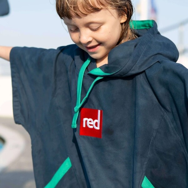 퐁당닷컴,레드 키즈 퀵 드라이 체인지 판초,영국 감성 프리미엄 레드, 너무너무 부드러운 기능성 극세사 원단으로 아이들이 더 좋아하는 판초타월, 흡수력 건조력 UP!,레드,캠핑 > 어패럴 > 판쵸, 타월