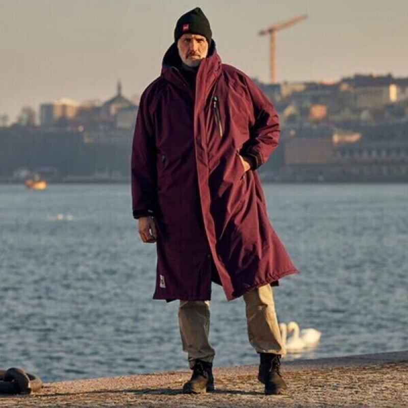 ★비니 증정★레드 롱 슬리브 프로 체인지 로브 에보