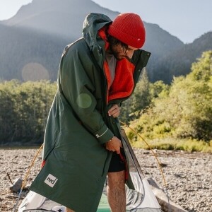 ★비니 증정★레드 워터푸르프 체인징 로브 올터 에보