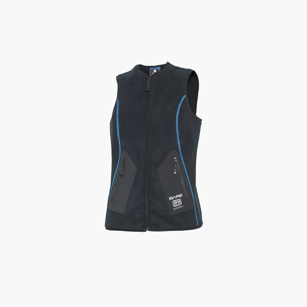 퐁당닷컴,SB SYSTEM MID LAYER VEST 여성용,,베어,스쿠버 > 드라이슈트 > 내피
