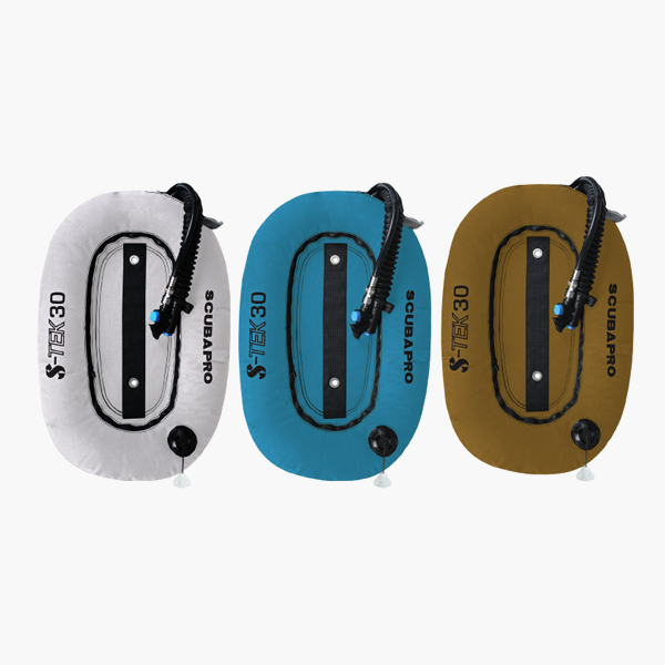 퐁당닷컴,에스텍 30파운드 아우터백,테크니컬 다이빙의 진정한 탐험 준비 장비, S-TEK,스쿠버프로,스쿠버 > BC 백플레이트  > 윙커버