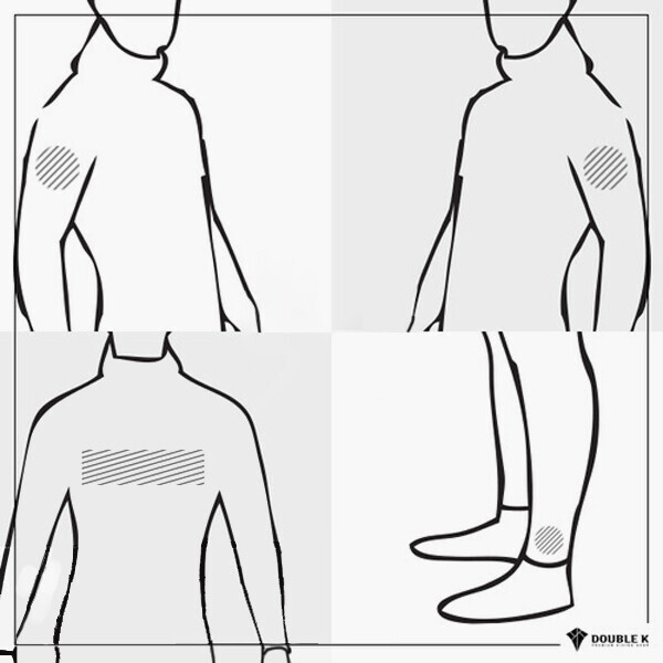 퐁당닷컴,프리다이빙 맞춤슈트 로고,더블케이 브랜드 슈트 상품 구매 시 추가로 선택 하실 수 있는 상품입니다.,더블케이,프리다이빙 > 슈트 > 맞춤 슈트