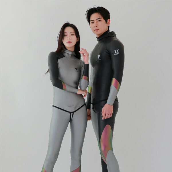 퐁당닷컴,SCS 3D 하와이안 투피스 슈트,Yamamoto #45 SCS 원단이 화려하게 배색된 유니크한 디자인 슈트입니다. 1.5mm, 2mm, 3mm, 5mm 두께를 선택하실 수 있습니다.,더블케이,프리다이빙 > 슈트 > 맞춤 슈트