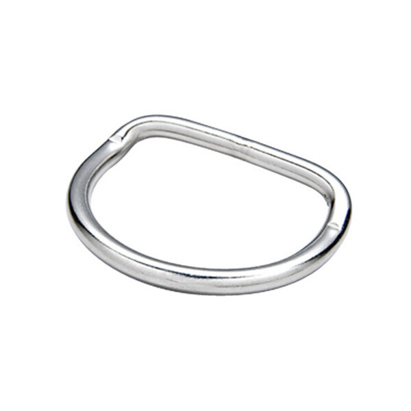 퐁당닷컴,D-Ring 50/6 mm SS Steel (일반)D-Ring 50/5 mm SS Steel bent (꺽임),,스쿠버포스,스쿠버 acc > 스냅링 > 디링