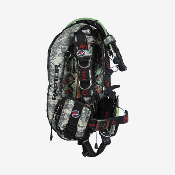 퐁당닷컴,BCD RAPTOR Camo,,엑스트림,스쿠버 > BC 백플레이트  > 싱글