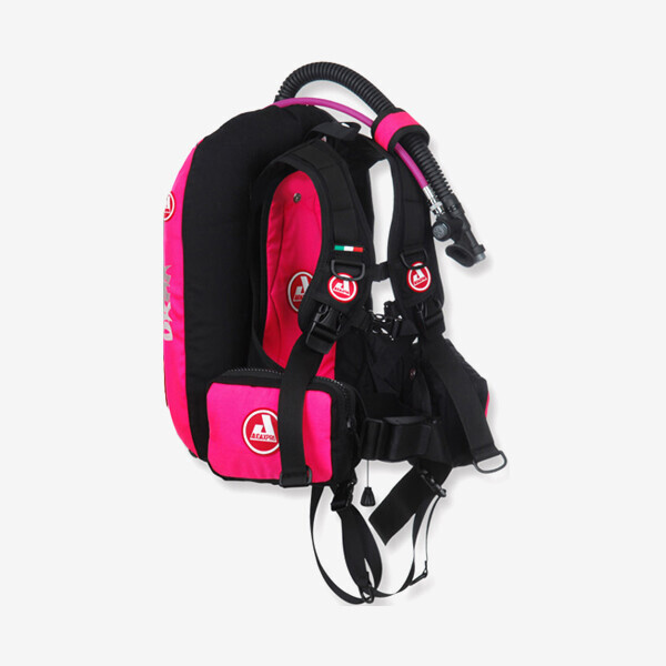 퐁당닷컴,★렙터 마스크 증정★ DRAX-Cordura Fuchsia,2.3kg의 초경량 BCD ★엑스트림 렙터마스크 무료증정★ ~재고 소진시까지,오닥스프로,스쿠버 > BC 자켓, 사이드마운트 > 후면조절