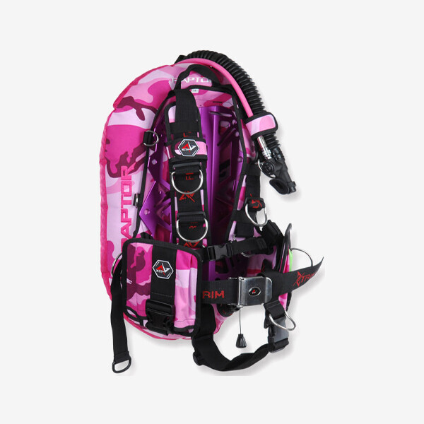 퐁당닷컴,BCD RAPTOR Camo Pink,,엑스트림,스쿠버 > BC 백플레이트  > 싱글